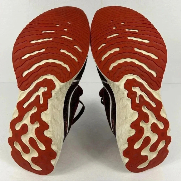 Nike React Infinity Run  FK 3 in Dark Beetroot/White Colour Size US 8 - Picture 6 of 7